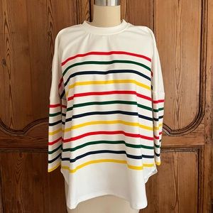 Pomander Place Striped Swing Top